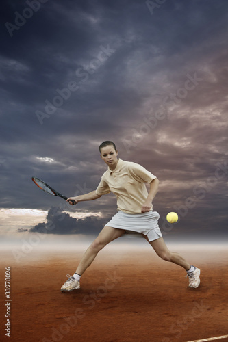 Tapeta ścienna Tenis