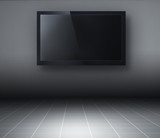 Fototapeta  - 3d TV in the room