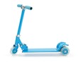 Small blue toy scooter