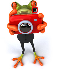 Sticker - Business frog