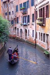 Wall Mural - Italy, Venice gondola