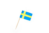 Fototapeta Big Ben - Swedish cake flag isolated
