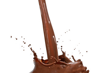 Sticker - chocolate splash