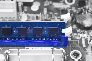 Blue computer memory