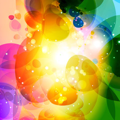 Poster - Abstract Background Vector