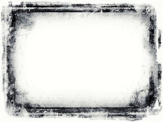 Grunge film frame with space for your text or image