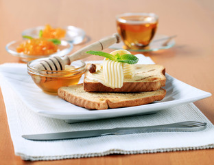 Canvas Print - Sweet breakfast