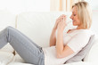 © WavebreakmediaMicro - Woman drinking a cup of coffee