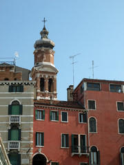 Wall Mural - Venice - Exquisite antique buildings along Canal Grande