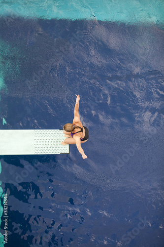Board z aluminiowym obramowaniem Trampolina