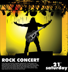 rock concert  background