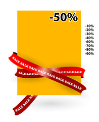 sale tag vector