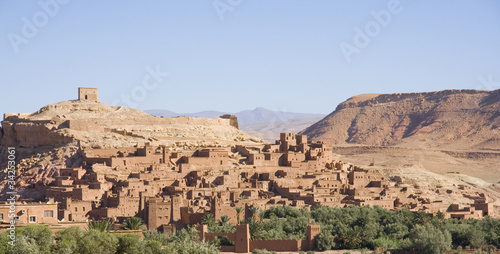 Plakat na papierze fotorealistycznym Mieć ben haddou