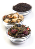 Fototapeta Mapy - Tea herb in glass