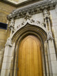 Door in Houses of  Parliament City of Westminster London