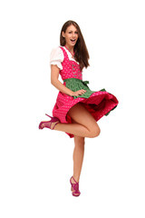 Wall Mural - Frau im Dirndl