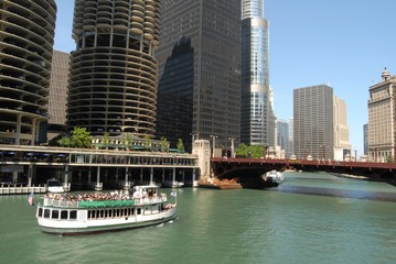 Fototapete - Downtown Chicago, Illinois