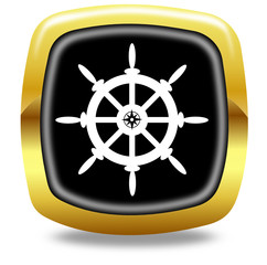 Poster - Navigation glossy icon