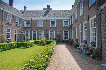 Sticker - Beguinage in the Dutch city of Breda