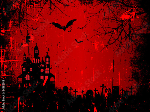Obraz na płótnie canvas Grunge tła halloween