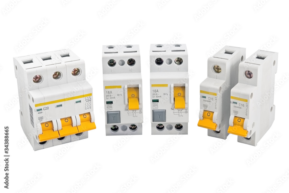 Automation Beaker Automatic circuit breaker Stock Photo | Adobe Stock