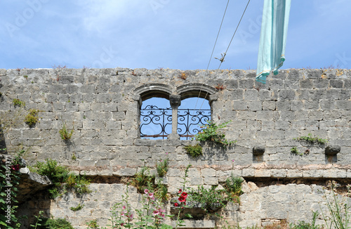 Plakat na papierze fotorealistycznym Škrip sur l'île de brač - château cerinić