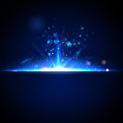 Poster - Abstract Background Vector