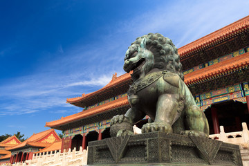 Fototapete - the forbidden city, China