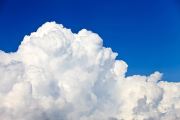 Wall Mural - blue sky with clouds