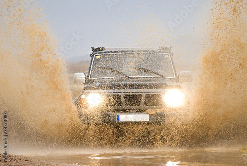 Naklejka nad blat kuchenny Off road