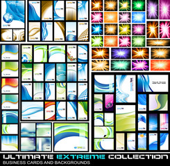 Wall Mural - Ultimate Extreme Collection of business cards