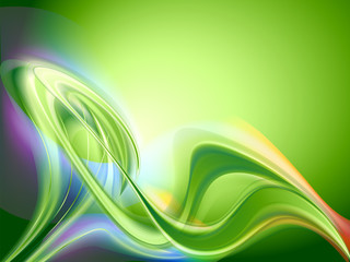 Wall Mural - Abstract background green