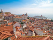 beautiful panorama view of Lisbon, Portugal