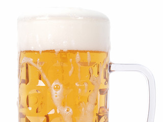 Canvas Print - German beer glass