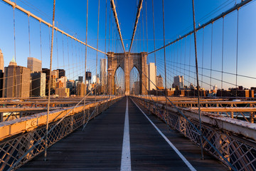 Fototapete - Pont de Brooklyn New York
