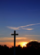 Cross at Sunset