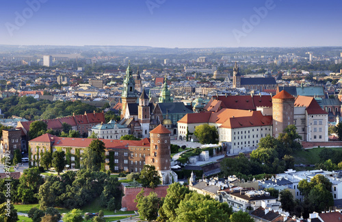 Board z aluminiowym obramowaniem Zamek wawel w krakowie