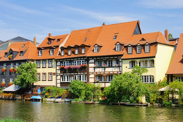 Canvas Print - Bamberg Klein Venedig - Bamberg Little Venice 01