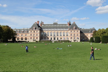 Canvas Print - Jardin de la Cité Universitaire à Paris	