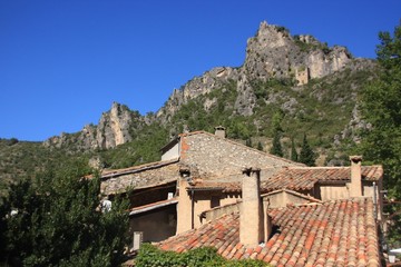 Wall Mural - Paysage de Saint Guilhem le désert