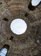 Ancient copula in Split, Croatia