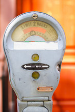 Vintage Parking Meter Detail