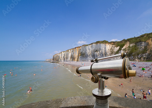 Plage De Veules Les Roses Buy This Stock Photo And Explore