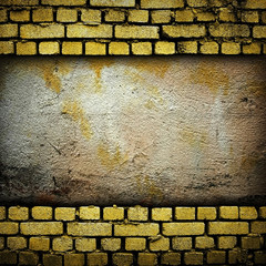 Wall Mural - grunge brick wall