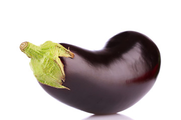 eggplant isolated on white