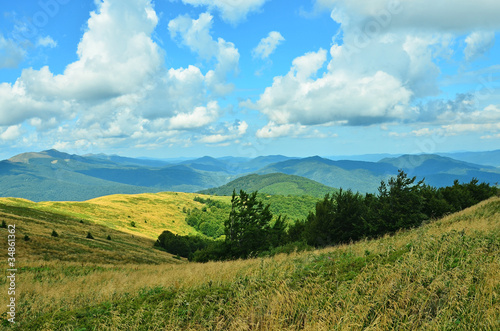 Board z aluminiowym obramowaniem Bieszczady, polska