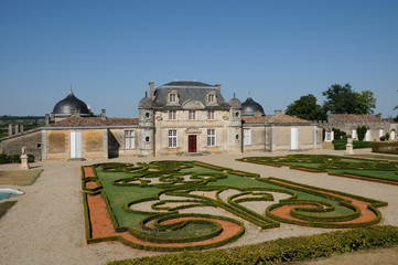 Wall Mural - France, le château de Malle en Gironde