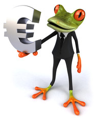 Sticker - Business frog