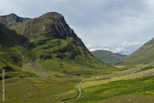 Board z aluminiowym obramowaniem Aanoch dubh in glencoe