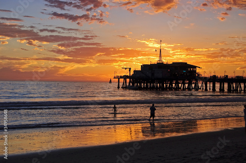 Naklejka samoprzylepna Santa Monica